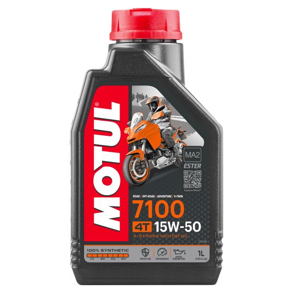 Huile moteur Motul 7100 15W50 4T 1L Huile moteur Motul 7100 15W50 4T 1L