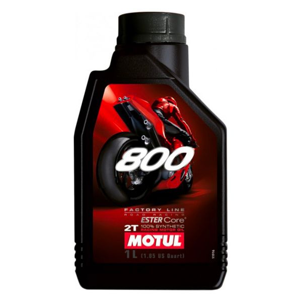 Huile moteur Motul 800 2T Factory Line Road Racing 1L Huile moteur Motul 800 2T Factory Line Road Racing 1L