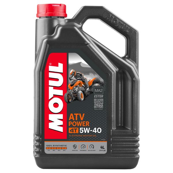 Huile moteur Motul ATV Power 4T 5W40 4L Huile moteur Motul ATV Power 4T 5W40 4L