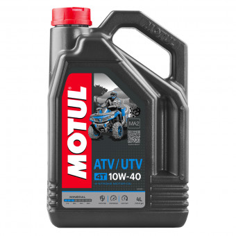 Huile moteur Motul ATV-UTV 4T 10W40 4L Huile moteur Motul ATV-UTV 4T 10W40 4L
