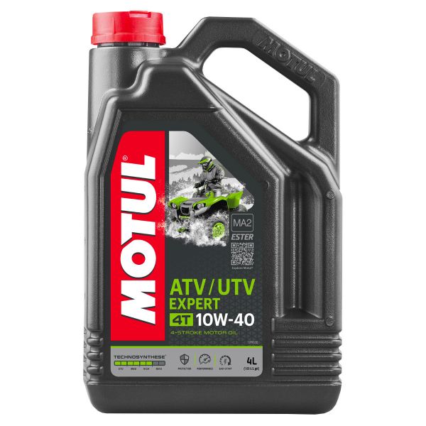 Huile moteur Motul ATV UTV Expert 10W40 4T 4L