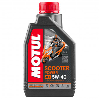 Huile moteur Motul Scooter Power 4T 5W40 MA 1L Huile moteur Motul Scooter Power 4T 5W40 MA 1L