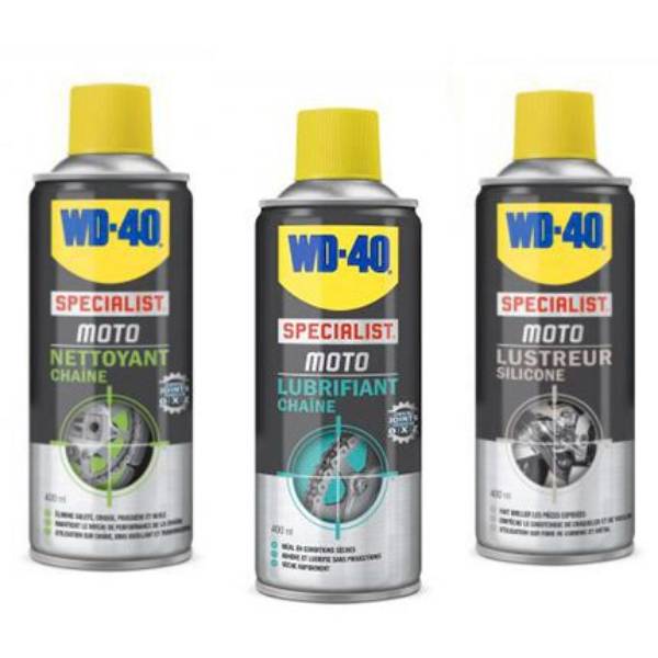Nettoyage WD-40 Kit Nettoyant Moto