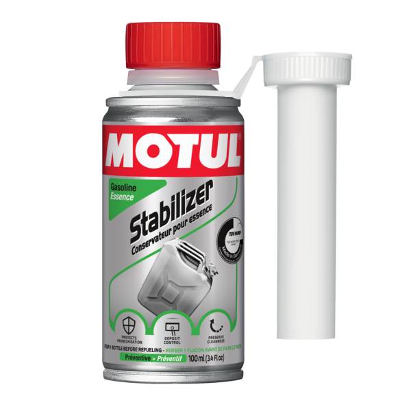 Produits d'entretien Motul Additif Essence Stabilizer 100ML Produits d'entretien Motul Additif Essence Stabilizer 100ML