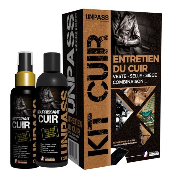Produits d'entretien Unpass Kit Cuir
