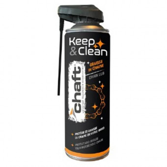 Bombe anticrevaison Keep & Clean Chaft moto : , bombe anti- crevaison de moto