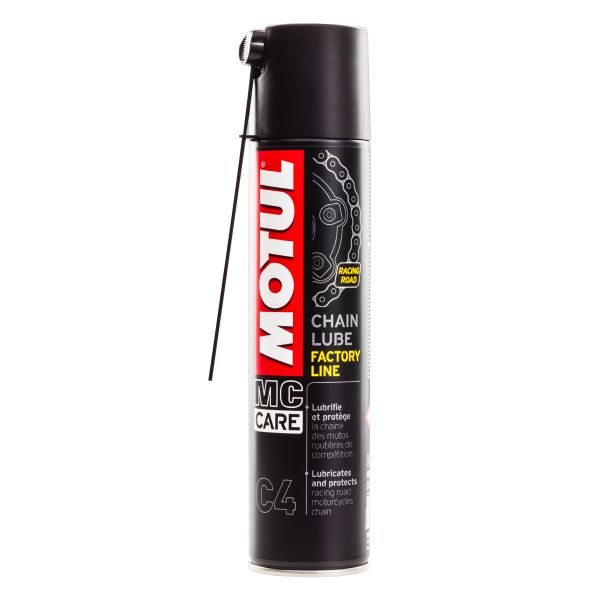 Entretien chaine moto Motul Chain Lube Factory Line 400ML