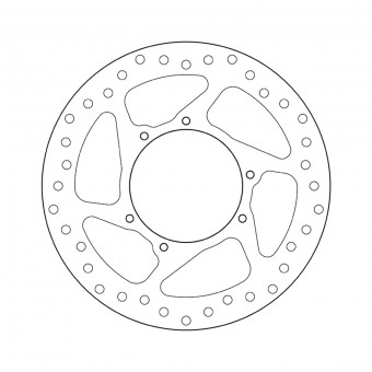 Disque de frein Brembo Brembo Serie Oro Rond Fixe 68B407N3 Disque de frein Brembo Brembo Serie Oro Rond Fixe 68B407N3