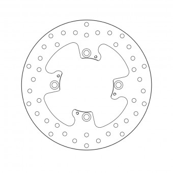 Disque de frein Brembo Brembo Serie Oro Rond Fixe 68B407N6 Disque de frein Brembo Brembo Serie Oro Rond Fixe 68B407N6