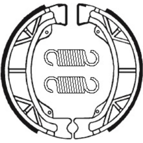 Machoires de frein Tecnium Tecnium BA012 organique