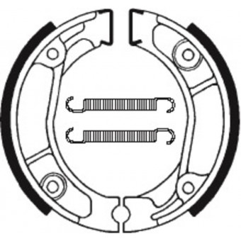 Machoires de frein Tecnium Tecnium BA013 organique