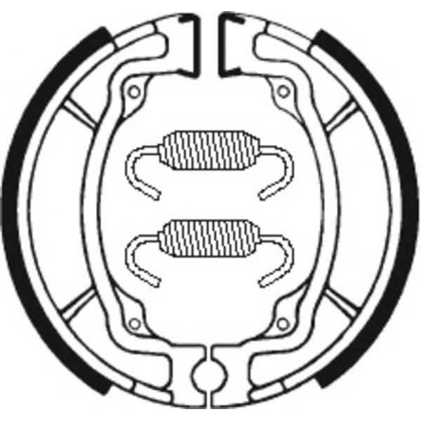 Machoires de frein Tecnium Tecnium BA015 organique