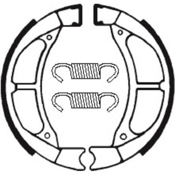 Machoires de frein Tecnium Tecnium BA021 organique