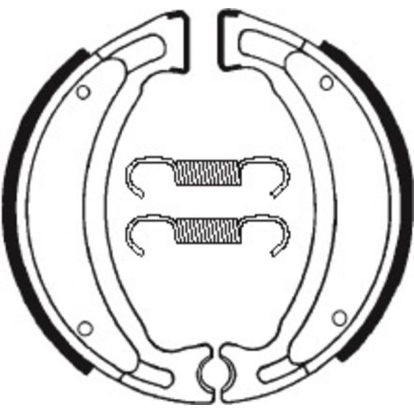 Machoires de frein Tecnium Tecnium BA028 organique