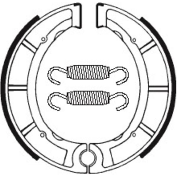 Machoires de frein Tecnium Tecnium BA035 organique