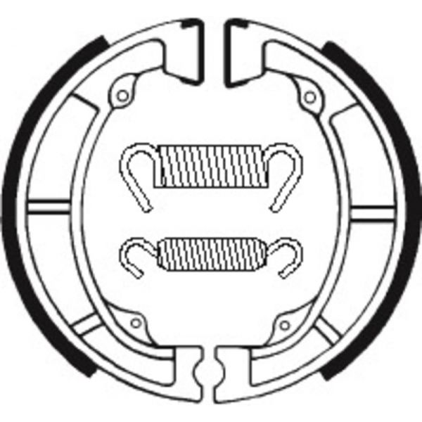 Machoires de frein Tecnium Tecnium BA039 organique