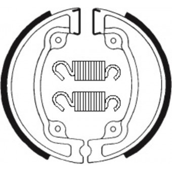 Machoires de frein Tecnium Tecnium BA041 organique