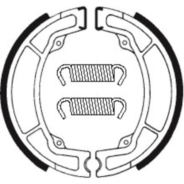 Machoires de frein Tecnium Tecnium BA049 organique