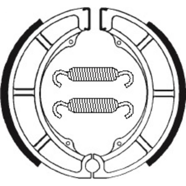 Machoires de frein Tecnium Tecnium BA052 organique