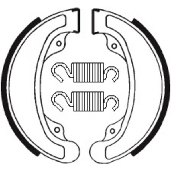 Machoires de frein Tecnium Tecnium BA058 organique