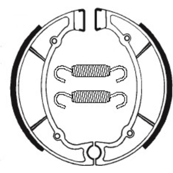 Machoires de frein Tecnium Tecnium BA064 organique