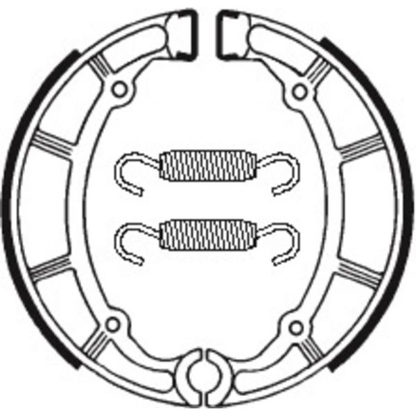 Machoires de frein Tecnium Tecnium BA065 organique