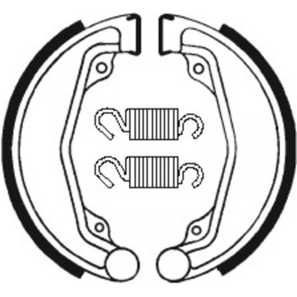 Machoires de frein Tecnium Tecnium BA068 organique