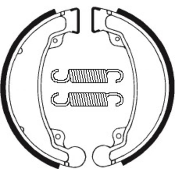 Machoires de frein Tecnium Tecnium BA069 organique