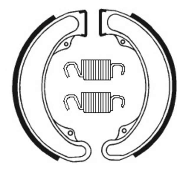 Machoires de frein Tecnium Tecnium BA070 organique