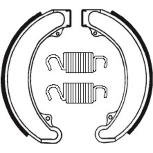 Machoires de frein Tecnium Tecnium BA071 organique