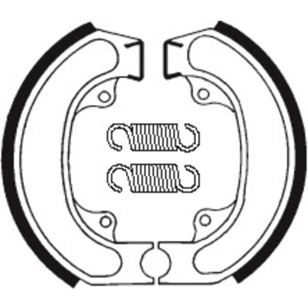 Machoires de frein Tecnium Tecnium BA080 organique
