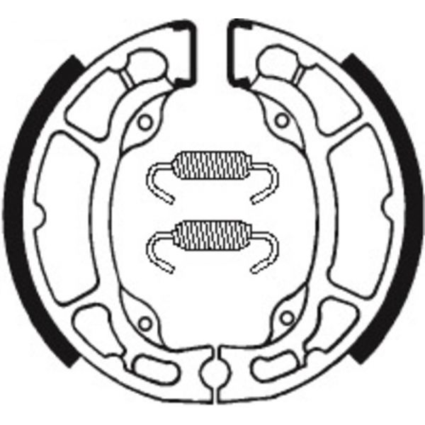 Machoires de frein Tecnium Tecnium BA087 organique