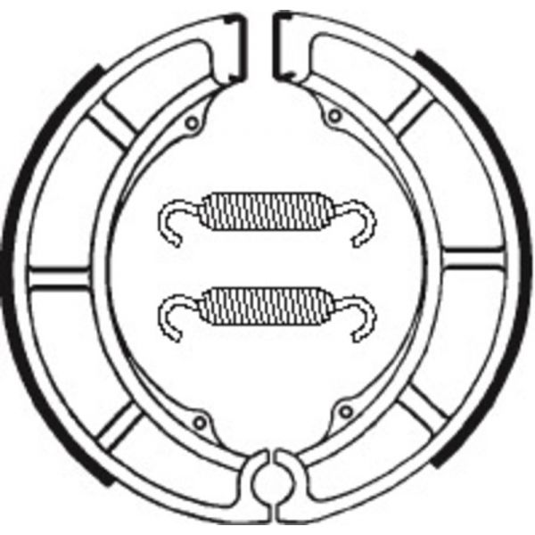 Machoires de frein Tecnium Tecnium BA097 organique