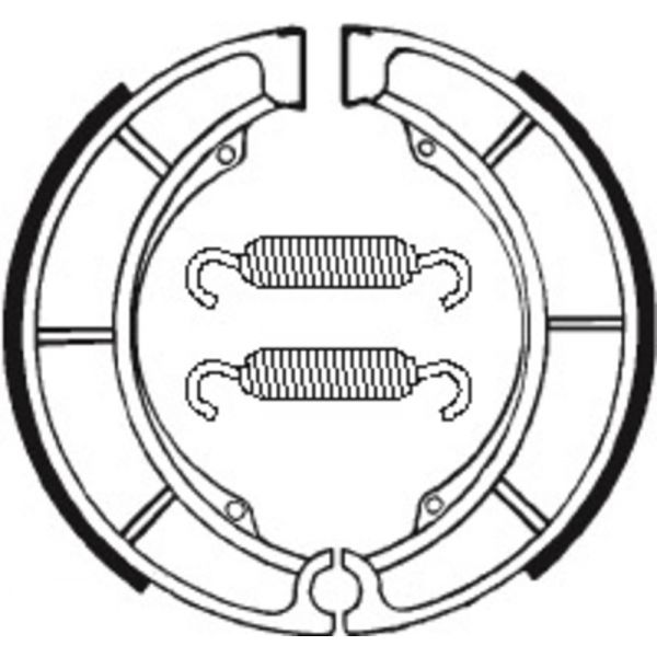 Machoires de frein Tecnium Tecnium BA098 organique
