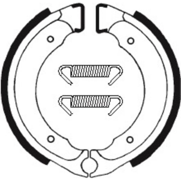 Machoires de frein Tecnium Tecnium BA101 organique