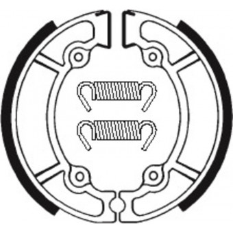 Machoires de frein Tecnium Tecnium BA102 organique Machoires de frein Tecnium Tecnium BA102 organique