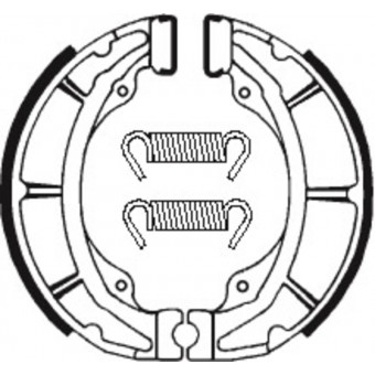 Machoires de frein Tecnium Tecnium BA103 organique Machoires de frein Tecnium Tecnium BA103 organique