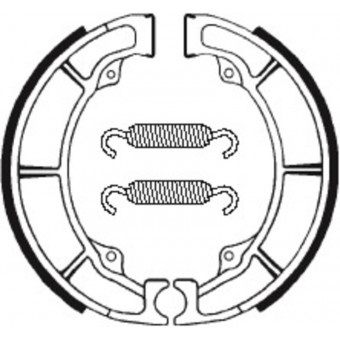 Machoires de frein Tecnium Tecnium BA110 organique Machoires de frein Tecnium Tecnium BA110 organique