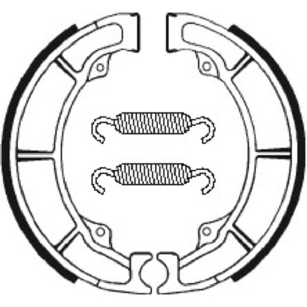 Machoires de frein Tecnium Tecnium BA110 organique