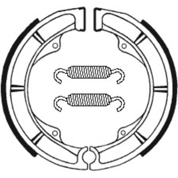 Machoires de frein Tecnium Tecnium BA111 organique