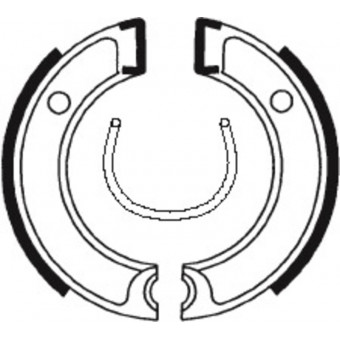 Machoires de frein Tecnium Tecnium BA112 organique Machoires de frein Tecnium Tecnium BA112 organique