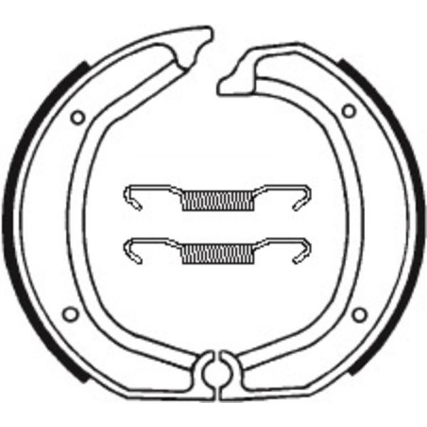 Machoires de frein Tecnium Tecnium BA139 organique