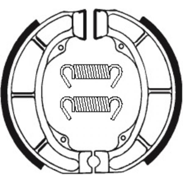 Machoires de frein Tecnium Tecnium BA181 organique