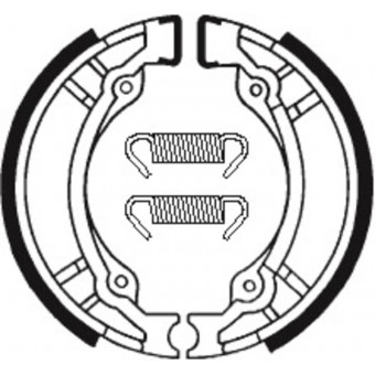 Machoires de frein Tecnium Tecnium BA188 organique Machoires de frein Tecnium Tecnium BA188 organique