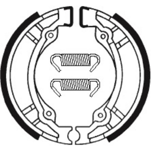 Machoires de frein Tecnium Tecnium BA188 organique