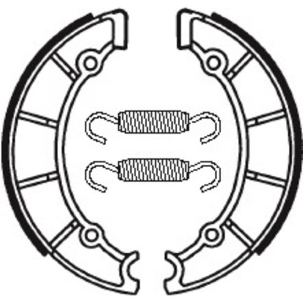 Machoires de frein Tecnium Tecnium BA190 organique