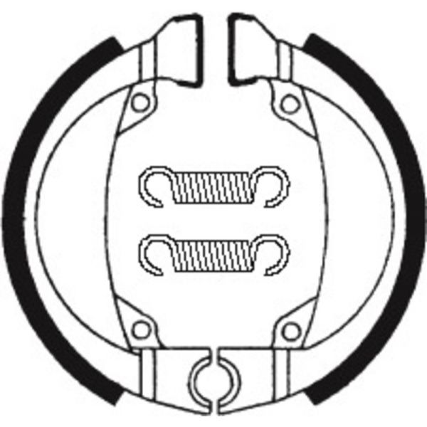 Machoires de frein Tecnium Tecnium BA193 organique