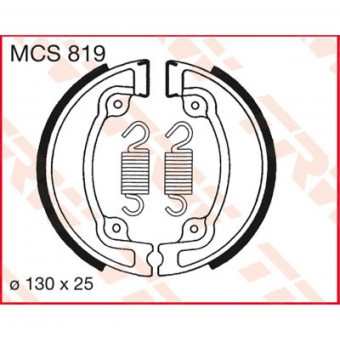 Machoires de frein TRW TRW MCS819 Machoires de frein TRW TRW MCS819