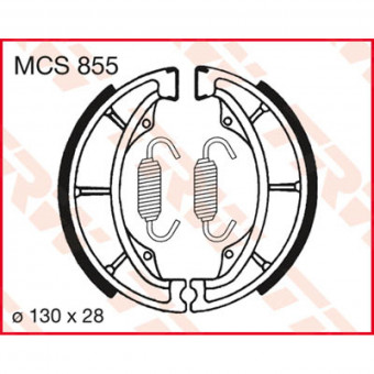 Machoires de frein TRW TRW MCS855 Machoires de frein TRW TRW MCS855