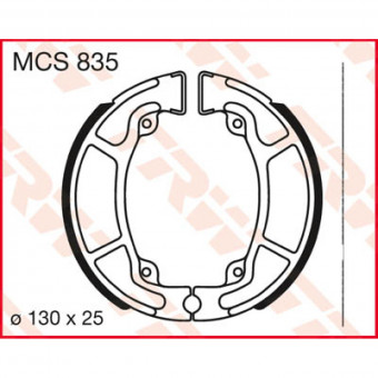 Machoires de frein TRW TRW Standard MCS835 Machoires de frein TRW TRW Standard MCS835